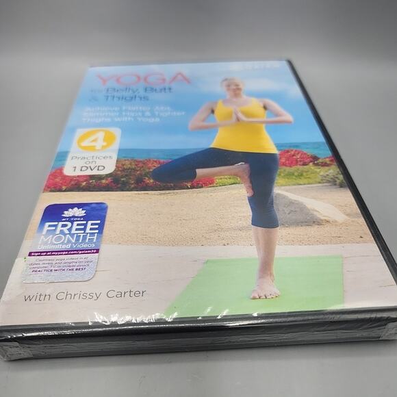 Yoga For Belly, Butt & Thighs Achieve Flatter Abs Slimmer Hips & Tighter Thighs - Picture 9 of 9